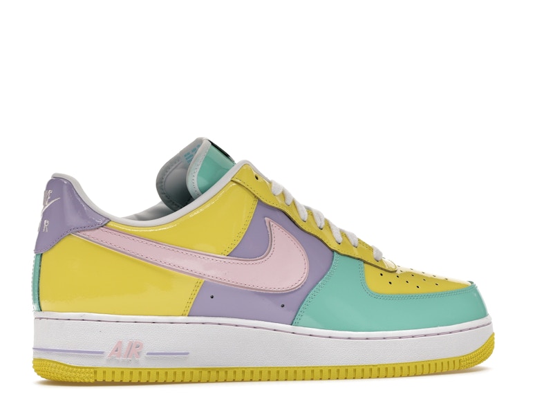Nike Air Force 1 Low Easter (2026) - Yellow Pulse/Pink Foam/Hydrangeas/Emerald Rise/White - IQ9706-701 - 34