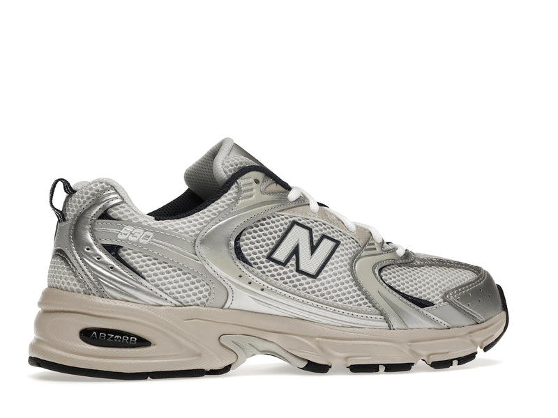 New Balance 530 Steel Grey - Steel Grey/Silver/White/Navy - MR530KA - 34