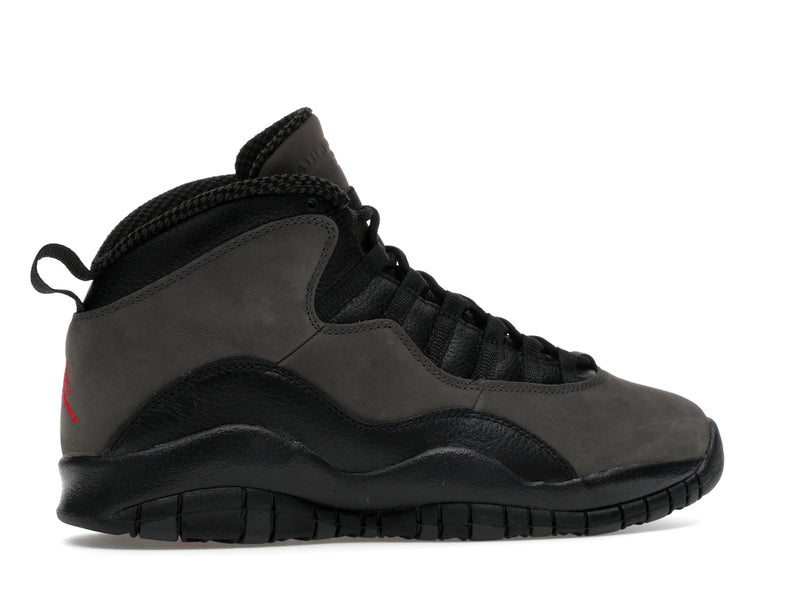 Air Jordan 10 Retro Shadow (2025) - Charred Grey/True Red/Black - HJ6779-001 - 34