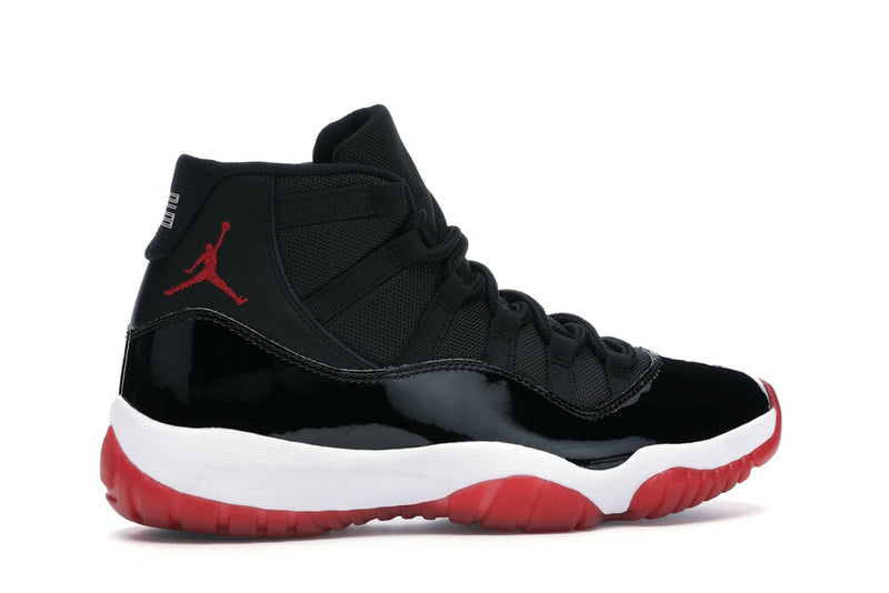 Air Jordan 11 Retro Playoffs (2019) - Black/White-Varsity Red - 378037-061 - 34