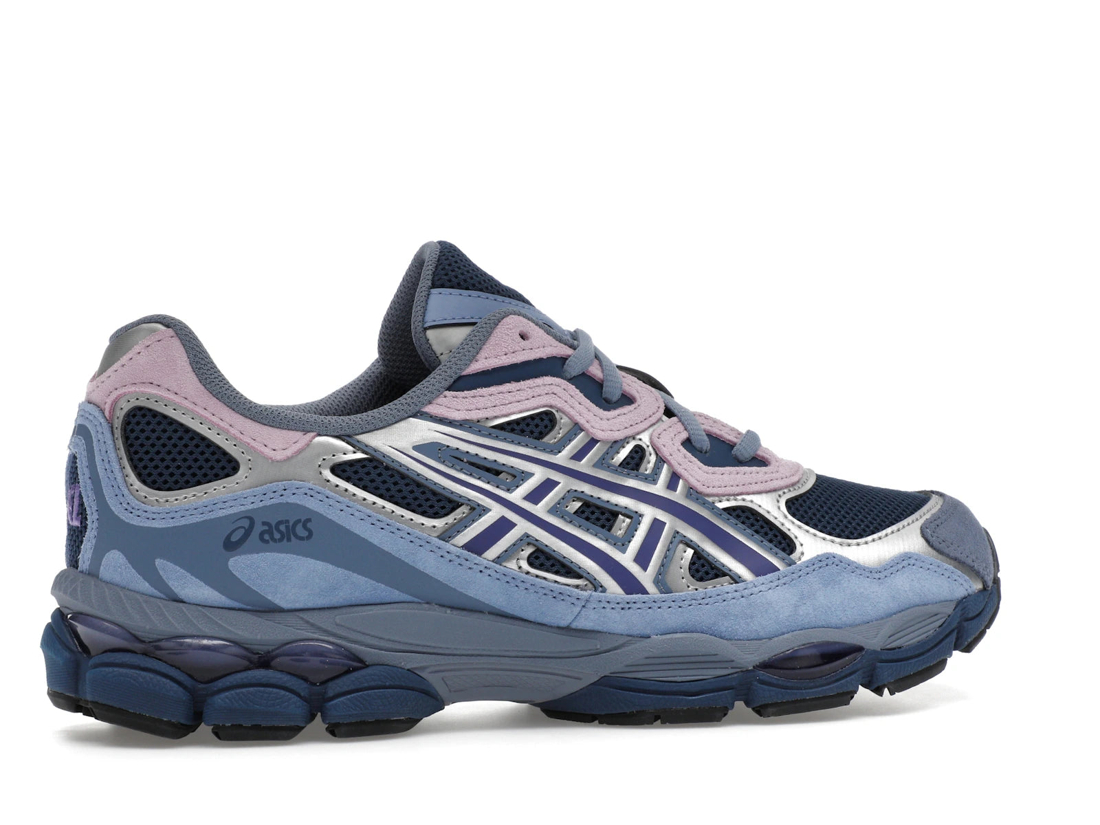 Asics Gel Nyc Blue Pink Silver - Blue/Pink/Silver - 1203A785-400 - 34