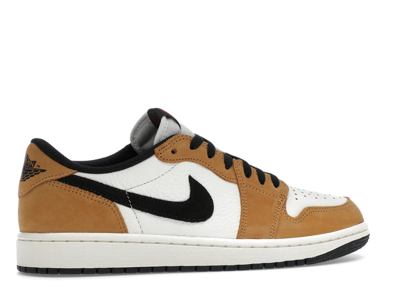 Air Jordan 1 Low OG Rookie Of The Year - Sail/Black-Golden Harvest-Gym Red - CZ0790-107 - 34