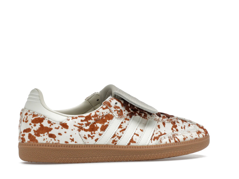 Adidas Samba Lt Cow Print Brown White - Off White/Lucid Pink/Gum Four - JS3931 - 34