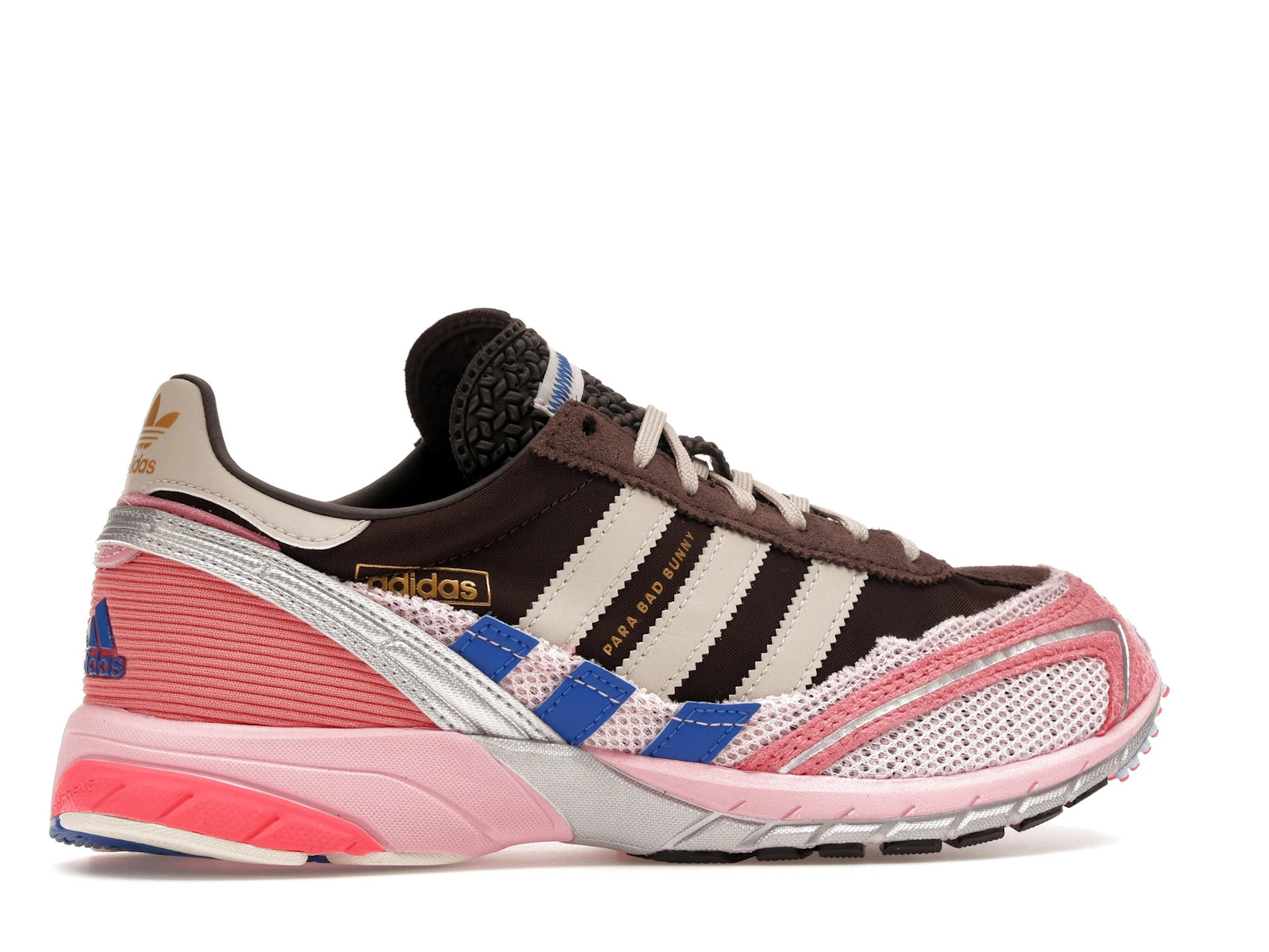 Adidas Adizero SL 72 Bad Bunny Brown Clear Pink - Brown/Clear Pink/Hazel Rose - JP5997 - 34