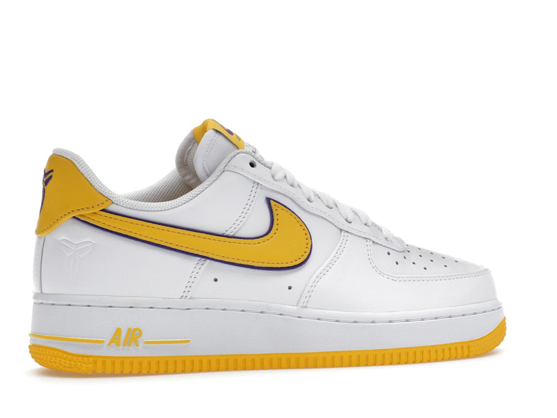 Nike Air Force 1 Low Kobe Bryant Lakers Home - White/Varsity Maize/Varsity Purple - FZ1151-100 - 34