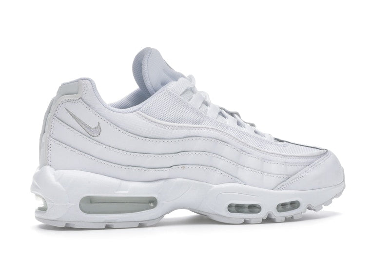 Nike Air Max 95 Essential White Grey Fog - White/Grey Fog/White - CT1268-100 - 34