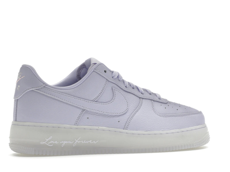 Nike Air Force 1 Low Drake Nocta Certified Lover Boy Palest Purple - Palest Purple/Cobalt Tint/Metallic Silver - CZ8065-500 - 34