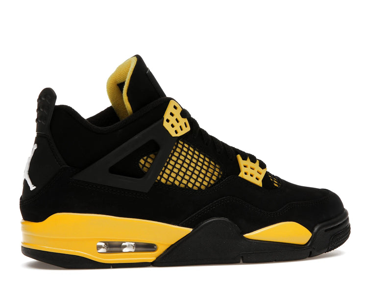 Air Jordan 4 Retro Thunder (2023) - Black/Tour Yellow - DH6927-017 - 34