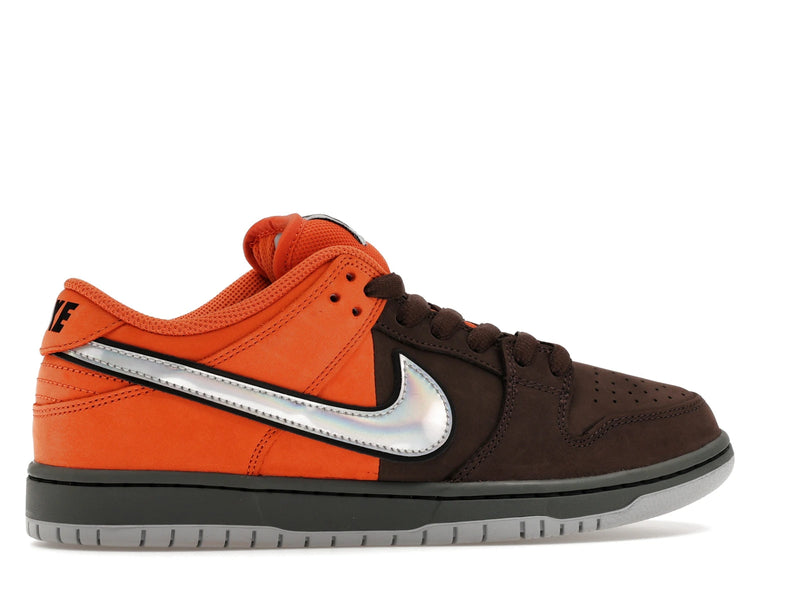 Nike SB Dunk Low Pro Muni Fast Pass - Safety Orange/Wolf Grey/Baroque Brown/Iron Grey/Black - IR1888-800 - 34