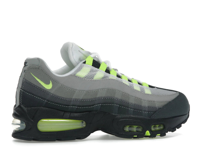 Nike Air Max 95 OG Big Bubble Neon (2025) - Black/Neon Yellow/Cool Grey - HM4740-001 - 34