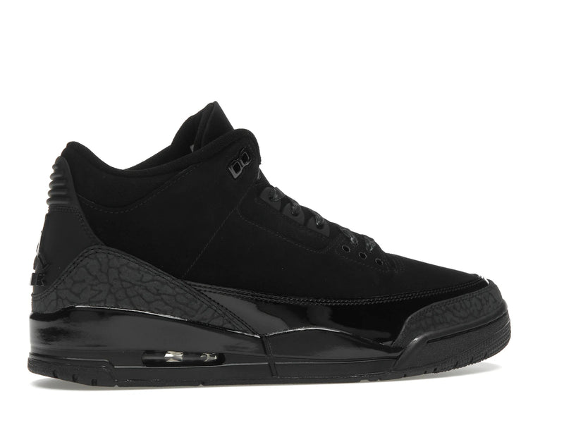 Air Jordan 3 Retro Black Cat (2025) - Black/Dark Charcoal/Black - CT8532-001 - 34