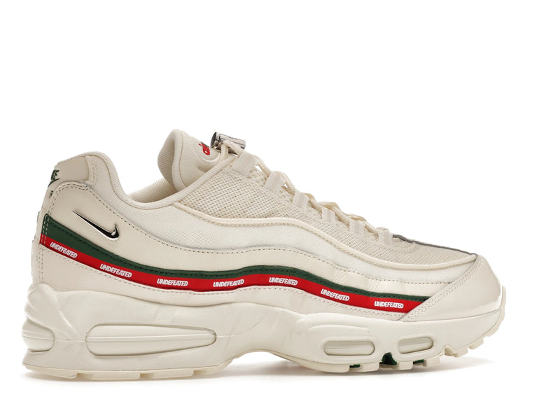 Nike Air Max 95 SP Undefeated Sail - Sail/Metallic Silver/Gorge Green/Sport Red - IB4453-100 - 34