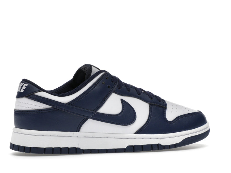 Nike Dunk Low White Midnight Navy - White/Midnight Navy-White - HF5441-107 - 34