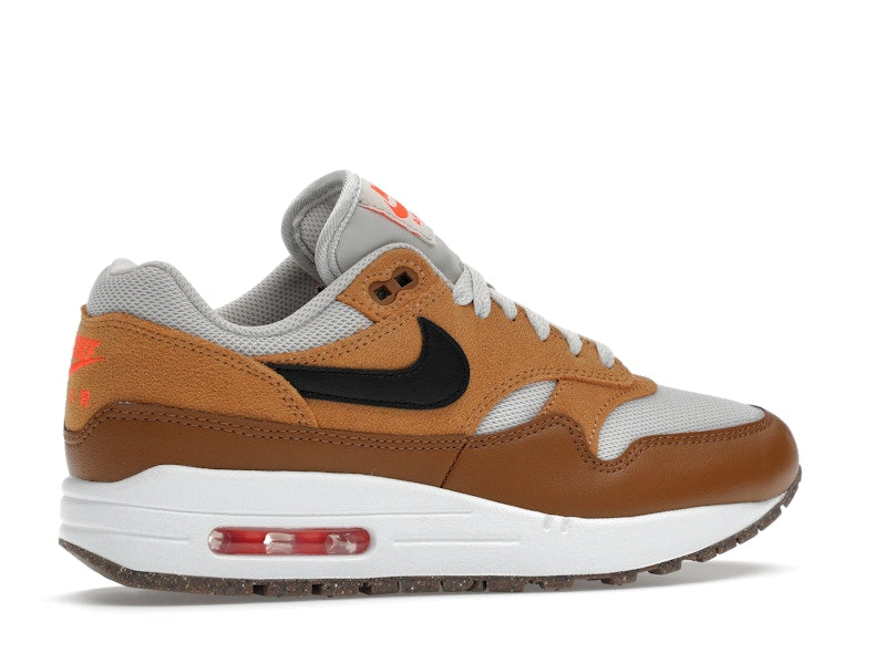 Nike Air Max 1 Essential British Tan Light Bone - Light Bone/Flax/British Tan/Black - FZ5808-004 - 34