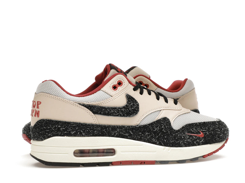 Nike Air Max 1 Keep Rippin Stop Slippin 20 - Pearl White/Black/Vast Grey/Cedar - FD5743-200 - 34