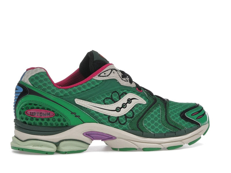 Saucony Progrid Triumph 4 Jae Tips Flowers Grow Uptown Sugar Maple - Green/Pink/Multi-Color - S70966-4 - 34