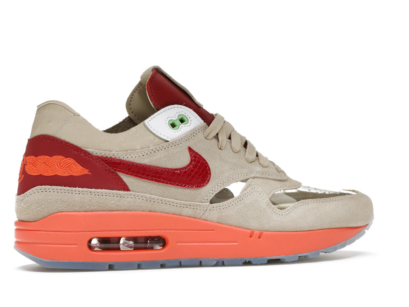 Nike Air Max 1 Clot Kiss Of Death (2021) - Net/Deep Red-Orange Blaze - DD1870-100 - 34