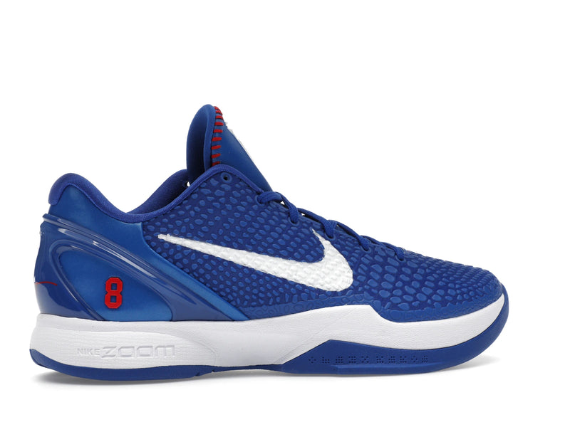 Nike Kobe 6 Protro Dodgers PE - Game Royal/White-University Red - CW2190-400 - 34