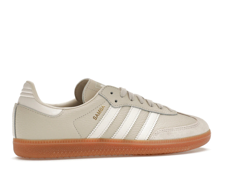 Adidas Samba OG Aluminum Gum - Aluminum/Chalk White/Wonder Beige - IE7013 - 34