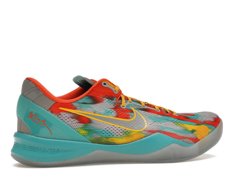 Nike Kobe 8 Protro Venice Beach (2024) - Stadium Grey/Metallic Silver/Tour Yellow - FQ3548-001 - 34