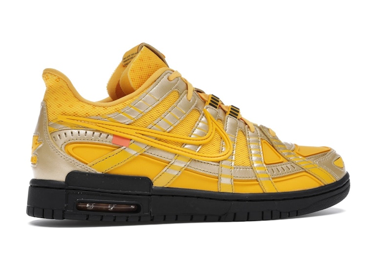 Nike Air Rubber Dunk Off White University Gold - view 34