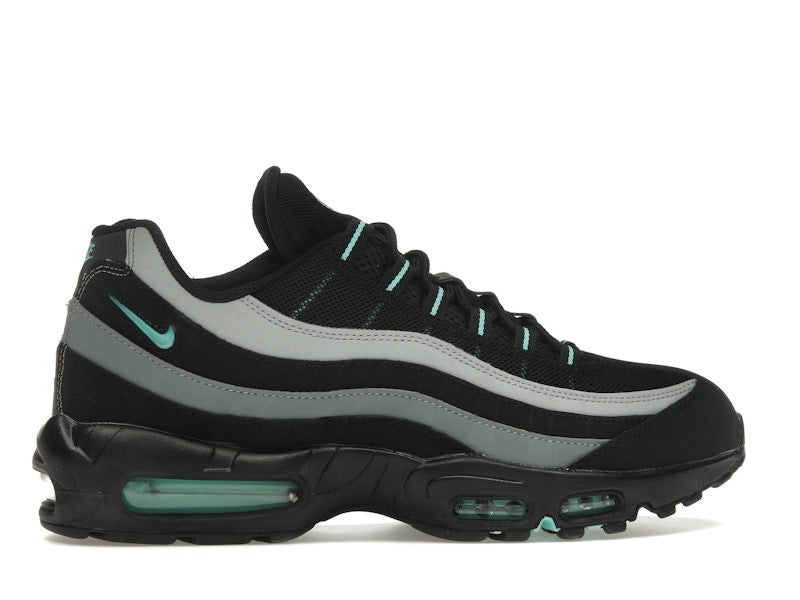 Nike Air Max 95 Black Aurora Green - Black/Aurora Green/Cool Grey - HV6062-001 - 35