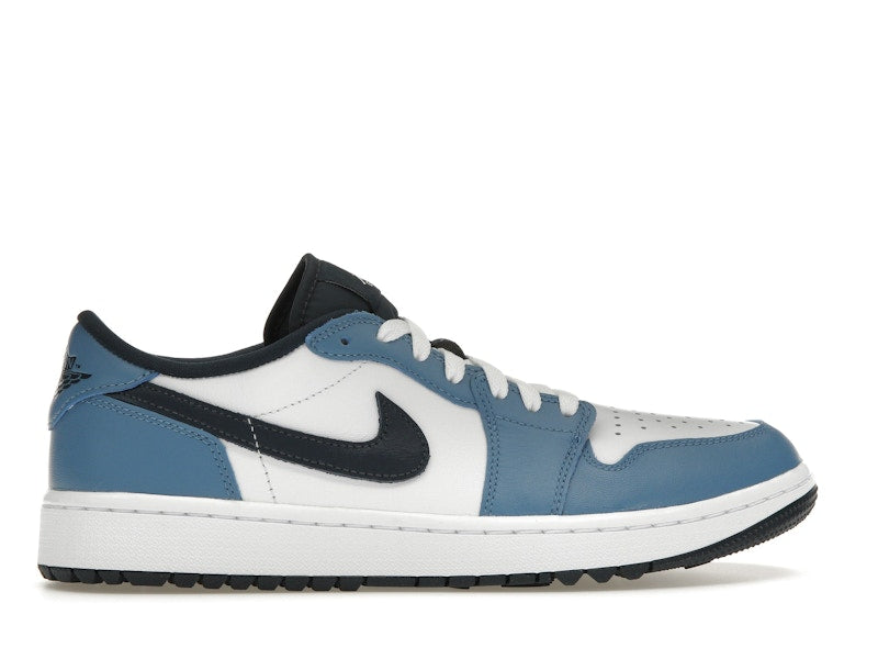Jordan 1 Low Golf White Aegean Storm - vue 36
