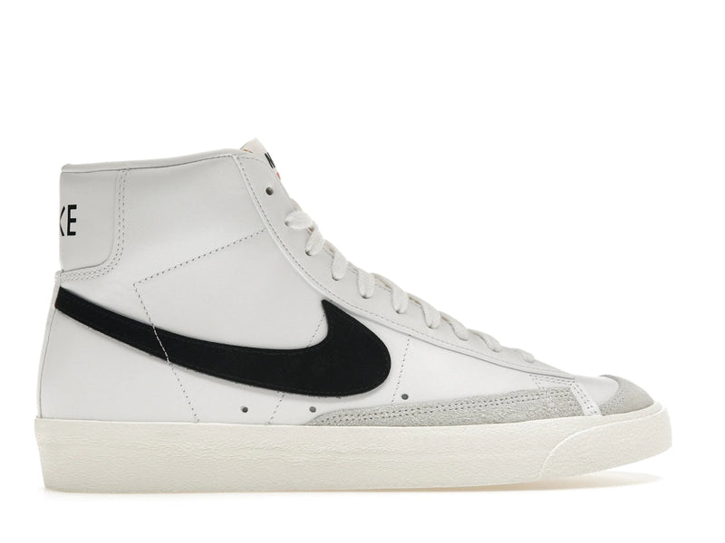 Nike Blazer Mid 77 Vintage White Black - Black/Sail-White - BQ6806-100 - 35