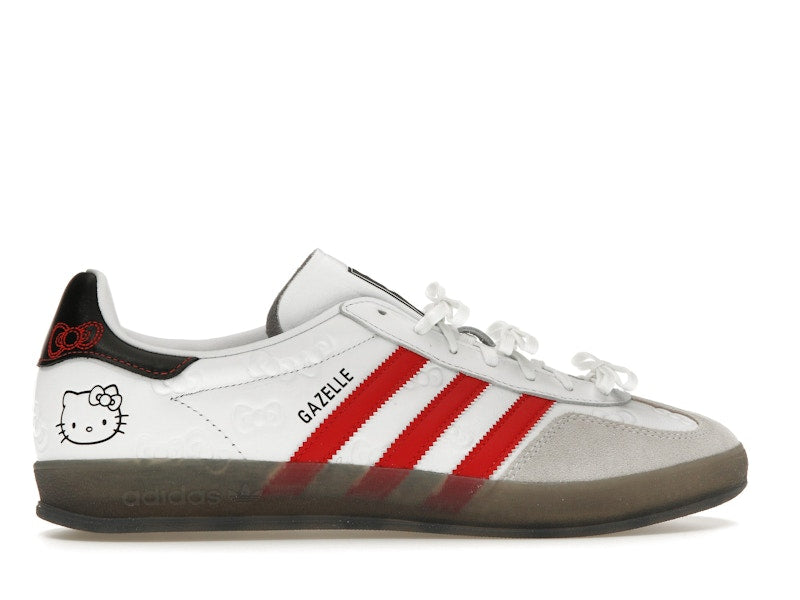 Adidas Gazelle Indoor Hello Kitty - Cloud White/Red/Core Black - II0013 - 35