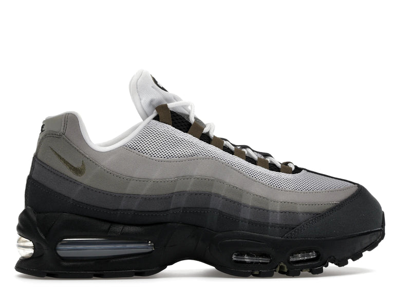 Nike Air Max 95 OG Big Bubble Black Medium Olive - Black/White/Reflect Silver/Medium Olive - HJ5996-003 - 35