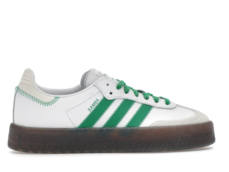 adidas Sambae Cloud White Green (Women's) - Cloud White / Green / Off White - IE9105 - 35