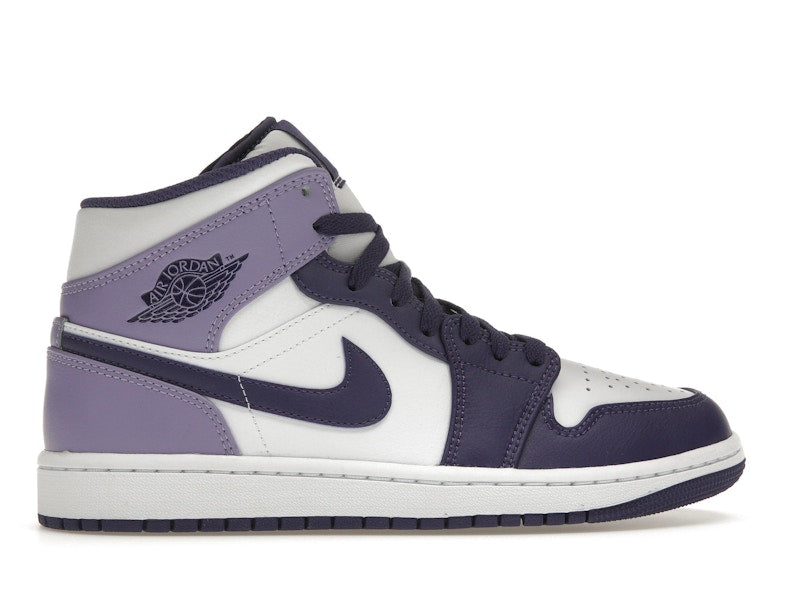 Air Jordan 1 Mid Blueberry - Sky J Purple/White/Sky J Light Purple - DQ8426-515 - 35