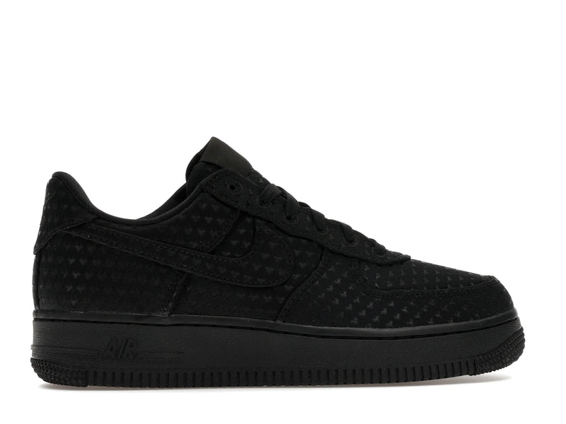 Nike Air Force 1 Low Valentines Day Triple Black (2026) - Black/Black/University Red - IQ9965-001 - 35
