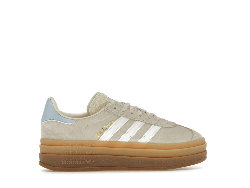 adidas Gazelle Bold Wonder White Clear Sky (Kids) - Wonder White/Cloud White/Clear Sky - JH5540 - 35