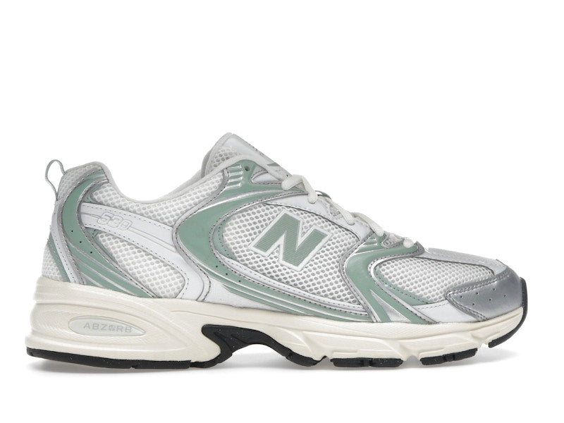 New Balance 530 Silver Metallic Mosaic Green - view 35