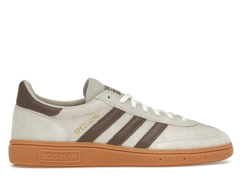 adidas Handball Spezial Off-White Earth Strata Gum (Women's) - Off-White/Earth Strata/Gum - JQ8903 - 35