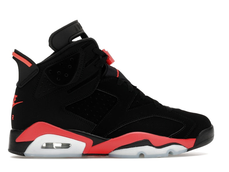 Air Jordan 6 Retro Reverse Infrared - Black/Light Crimson - CT8529-001 - 35