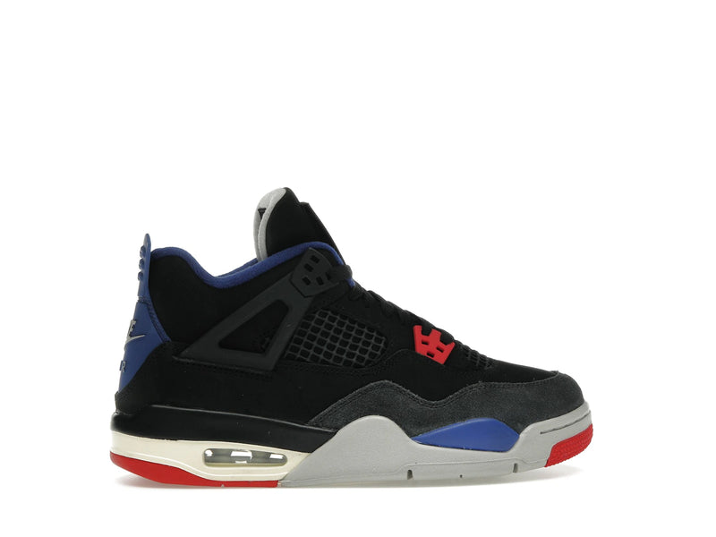 Air Jordan 4 Retro Rare Air (GS) - Black/Fire Red/Deep Royal Blue/Dark Smoke Grey/Tech Grey - IB4171-003 - 35