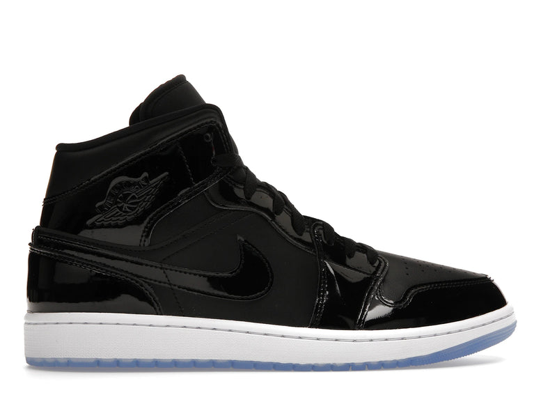 Air Jordan 1 Mid Space Jam - Black/Dark Concord-White - DV1308-004 - 35