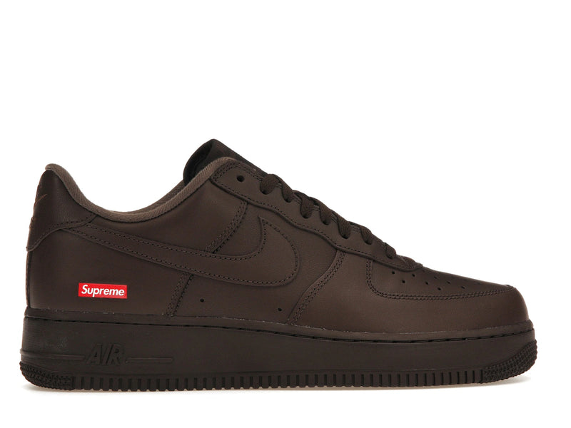 Nike Air Force 1 Low Supreme Baroque Brown - Baroque Brown/Baroque Brown-Baroque Brown - CU9225-200 - 35