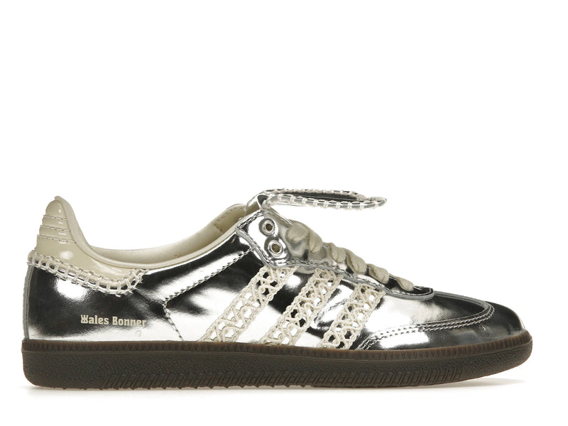 Adidas Samba Wales Bonner Silver - Silver Metallic/Cream White/Grey One - IG8181 - 35