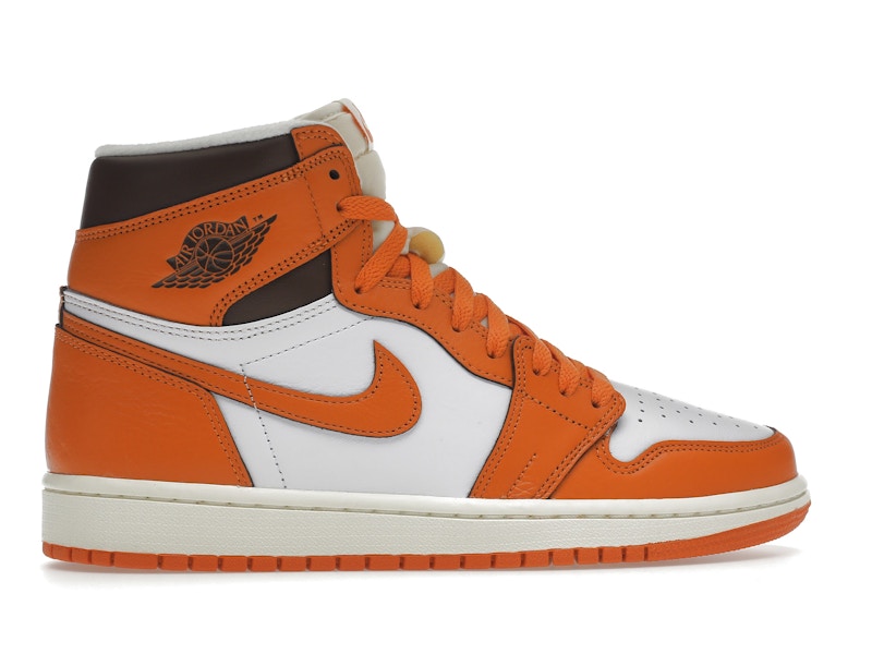 Air Jordan 1 Retro High OG Starfish (W) - White/Starfish-Cacao Wow-Sail - DO9369-101 - 35