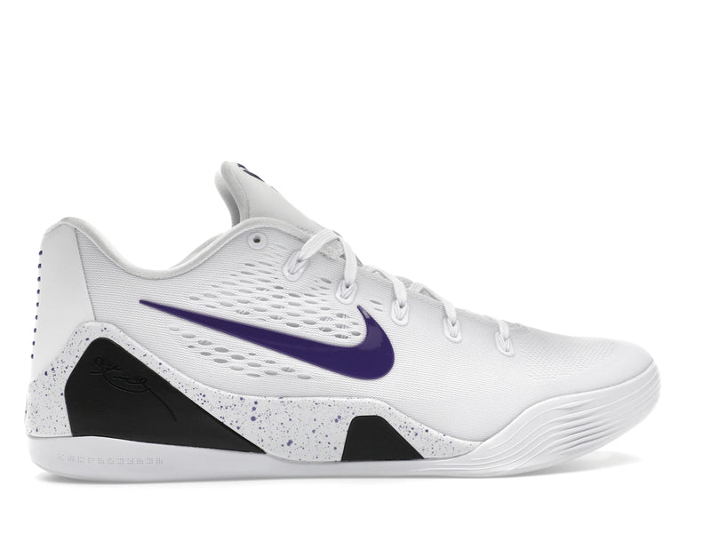 Nike Kobe 9 Em Low Protro Tb White Court Purple - White/Court Purple/White - IH1401-100 - 35