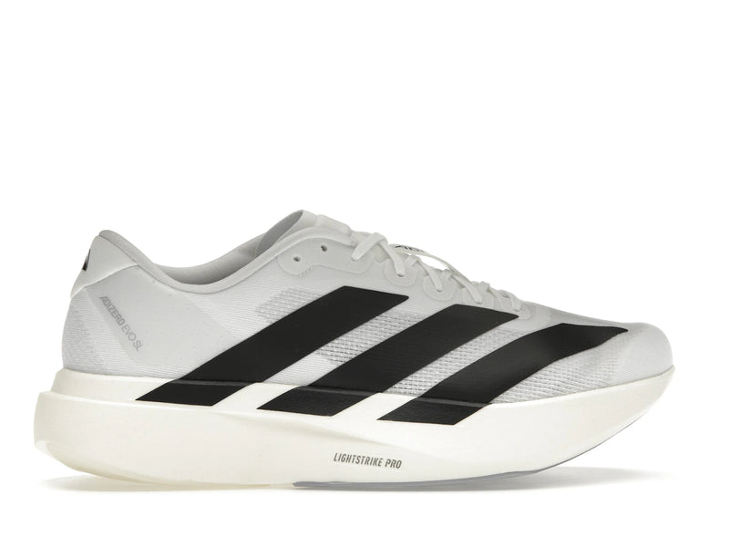 Adidas Adizero Evo SL White Black - Cloud White/Core Black/Cloud White - JH6206 - 35