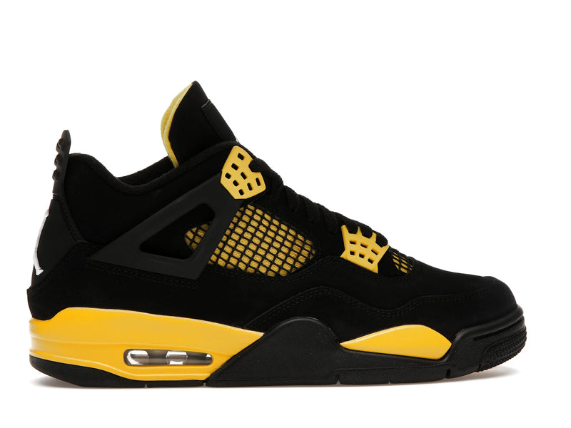 Air Jordan 4 Retro Thunder (2023) - Black/Tour Yellow - DH6927-017 - 35