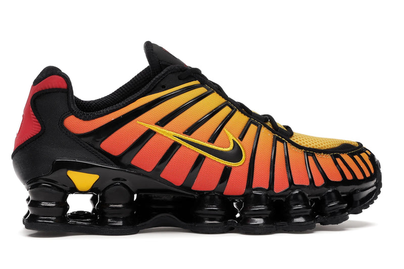 Nike Shox Tl Sunrise - Black/Black-Amarillo-University Red - AV3595-004 - 35