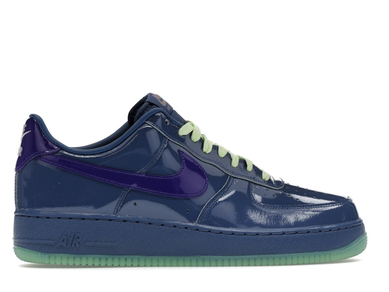 Nike Air Force 1 Low Patent Leather Mystic Navy Grape Ice - Ansicht 36