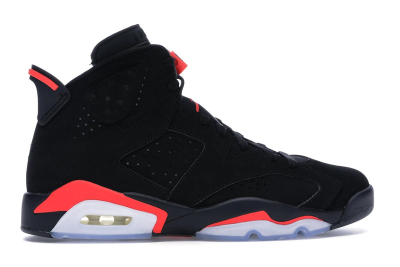 Air Jordan 6 Retro Black Infrared (2019) - Black/Infrared - 384664-060 - 35