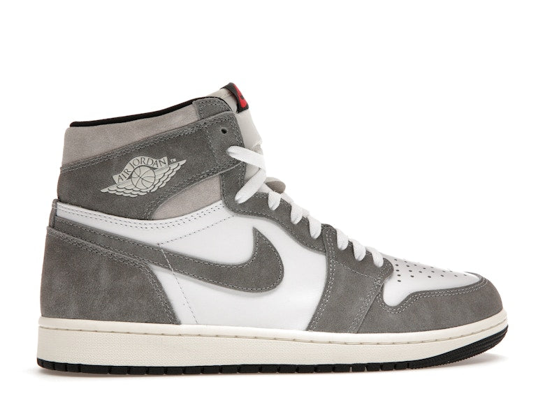 Air Jordan 1 Retro High OG Washed Black - Black/Fire Red/Light Smoke Grey/Sail - DZ5485-051 - 35