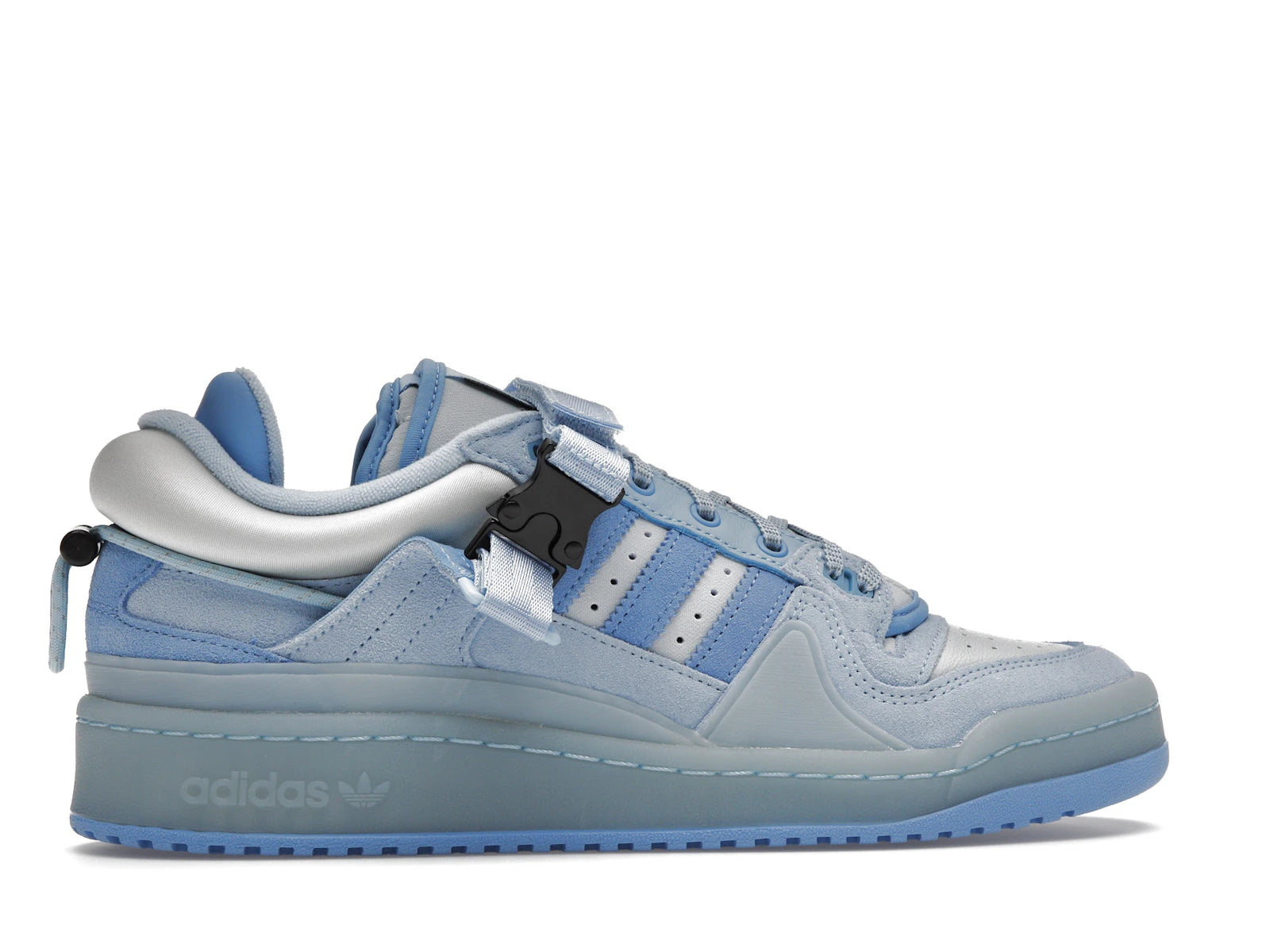 Adidas Forum Buckle Low Bad Bunny Blue Tint - Blue Tint/Blue Tint/Blue Tint - GY9693 - 35